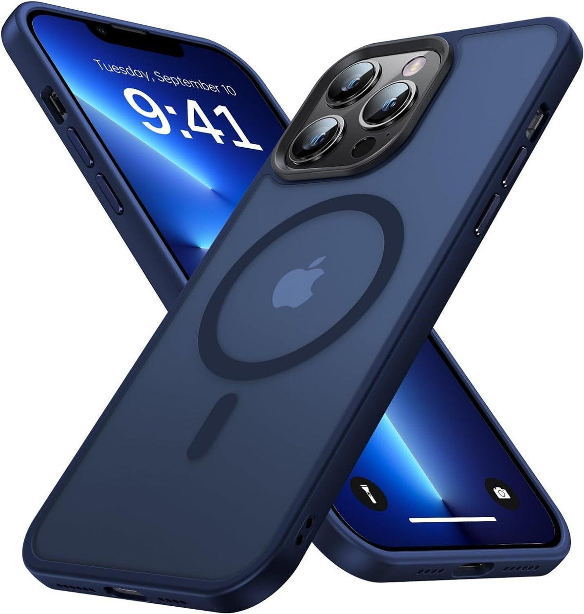 For Iphone 18 17 16 15 14 13 12 Pro Max Frosted Case Mag Safe Shockproof Cover