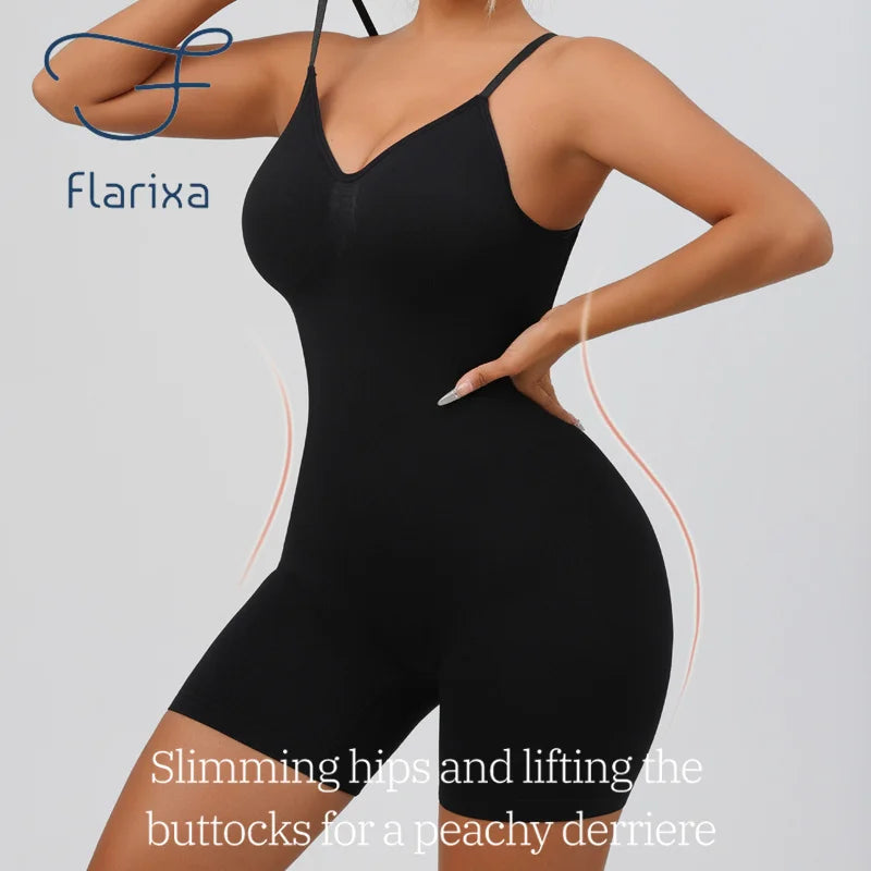 PulseShape Women'S Low Back Seamless Bodysuit