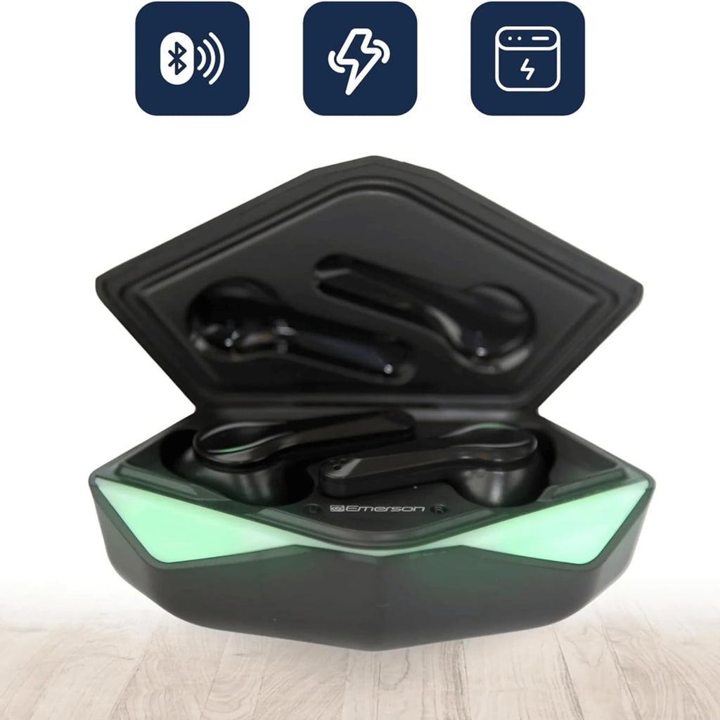 Emerson True Wireless Gaming Earbuds