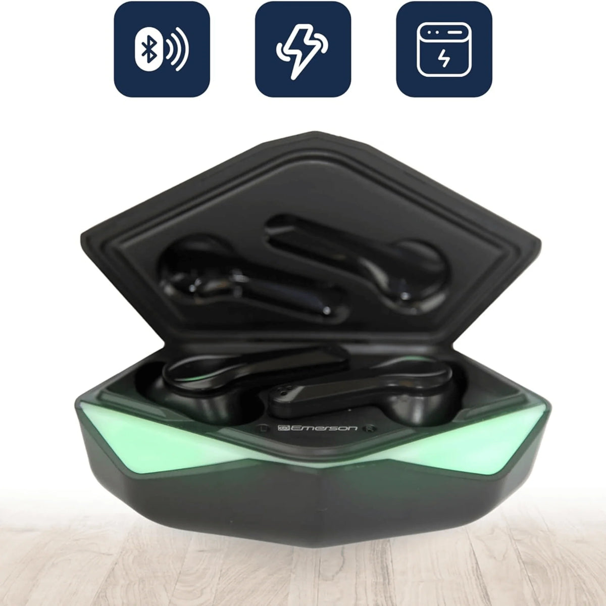 Emerson True Wireless Gaming Earbuds