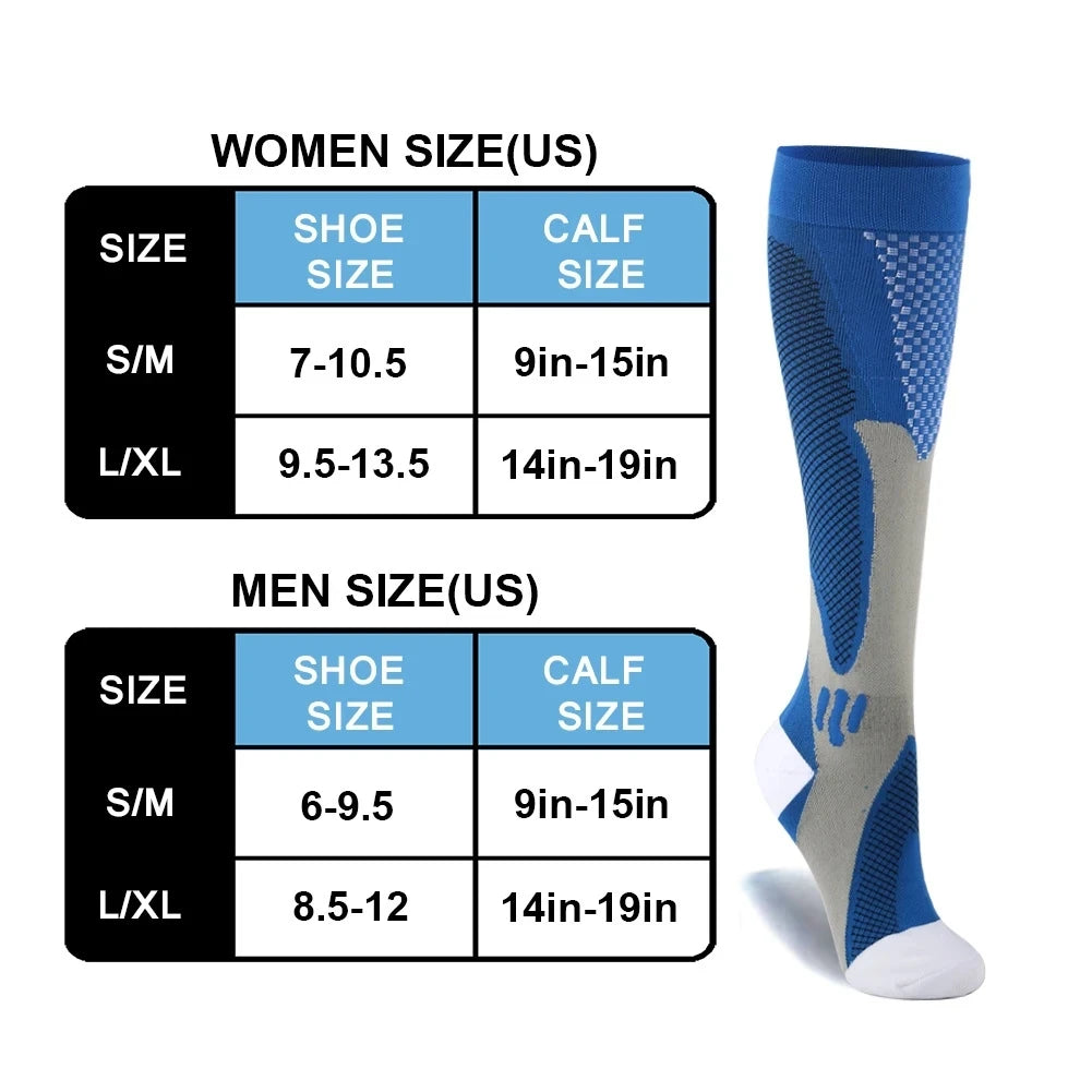 PulseShape Nylon Medical Nursing Stockings