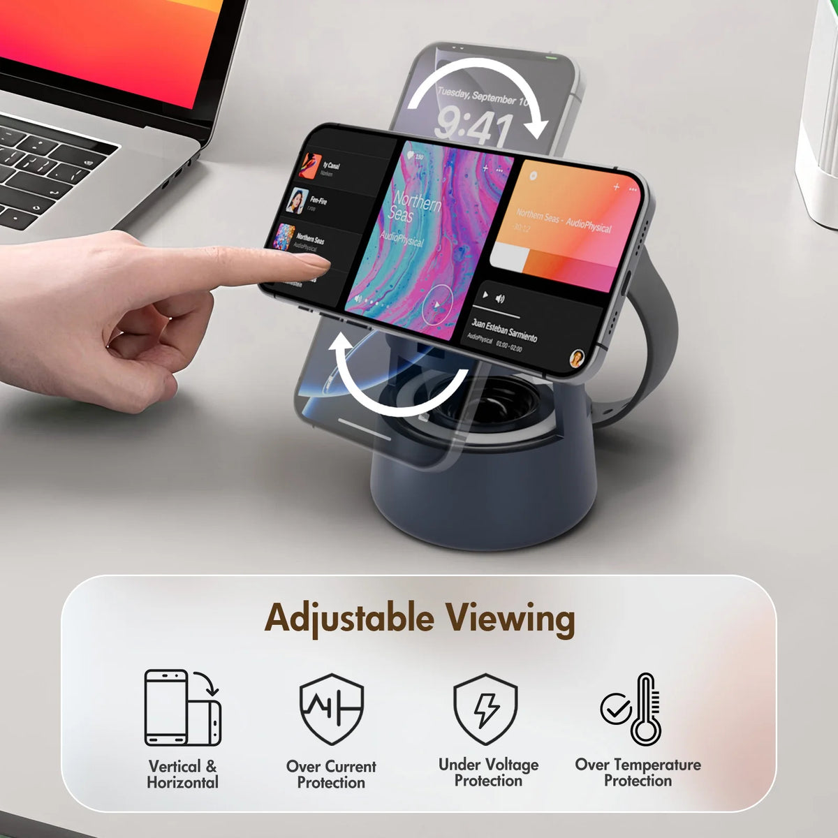 5 in 1 Wireless Charging Station