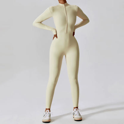 Women'S Jumpsuits One-Piece Zipper Tracksuit