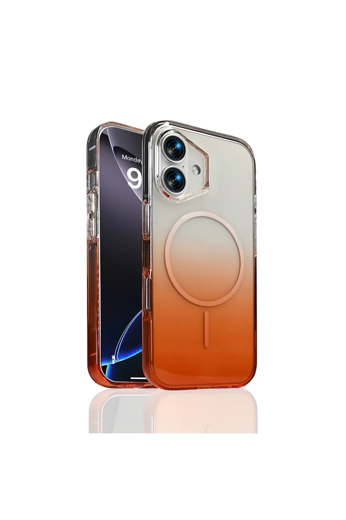 Iphone 17 Case Rainbow Colored Septic Magnetic Charging Cover