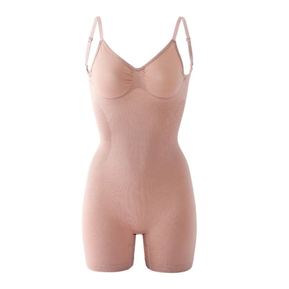 PulseShape Women'S Low Back Seamless Bodysuit