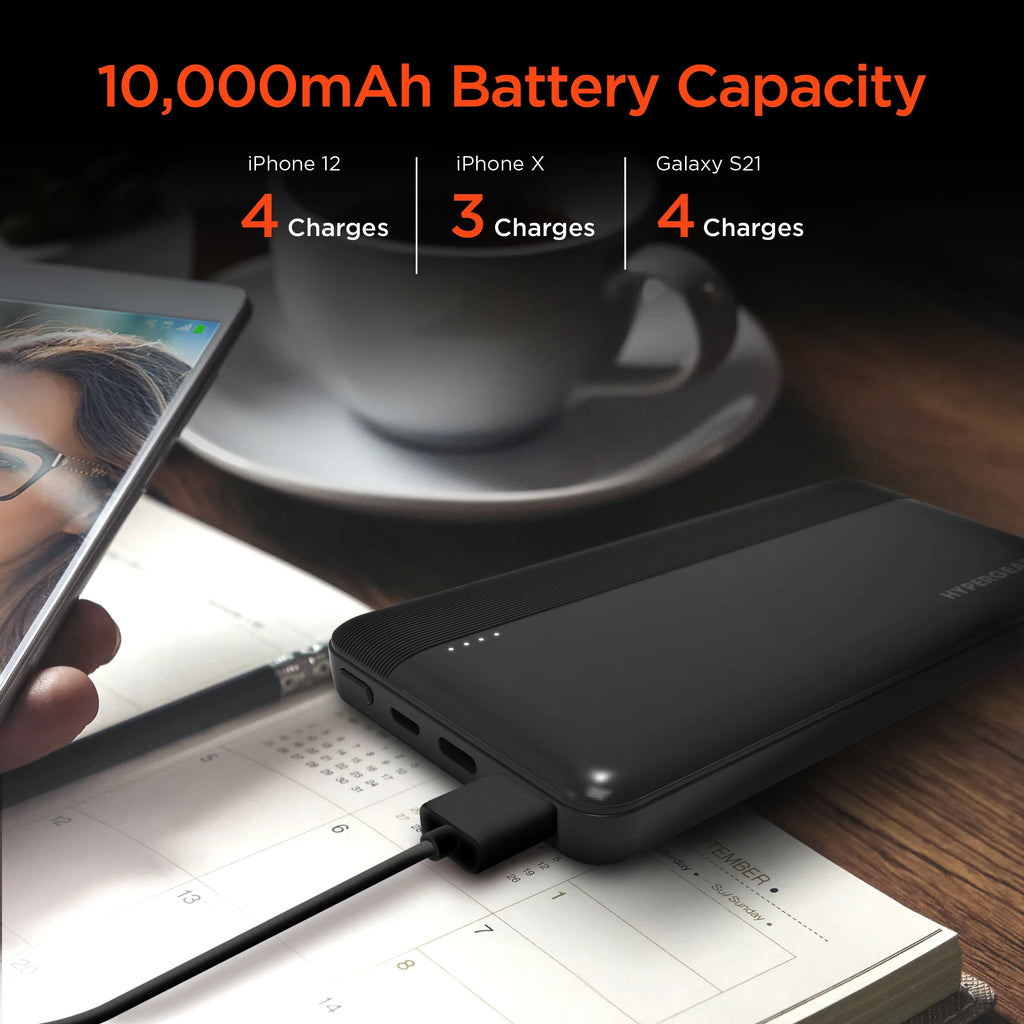 Hypergear 10000Mah 20W PD + USB Power Bank