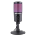 Gaming & Streaming Microphone with RGB Lighting with Tap-To-Mute