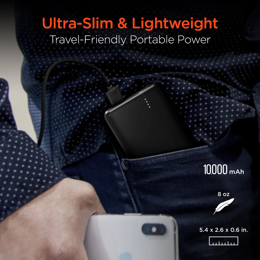 Hypergear 10000Mah 20W PD + USB Power Bank