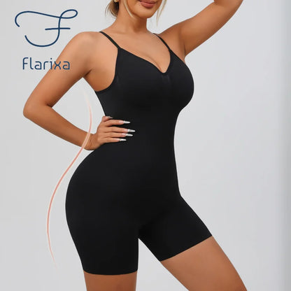 PulseShape Women'S Low Back Seamless Bodysuit