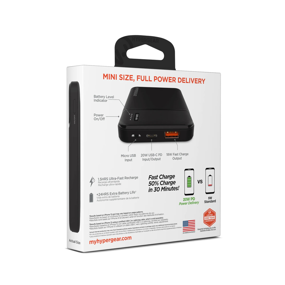 Hypergear 5000Mah Powerpack Mini