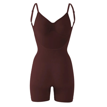 PulseShape Women'S Low Back Seamless Bodysuit
