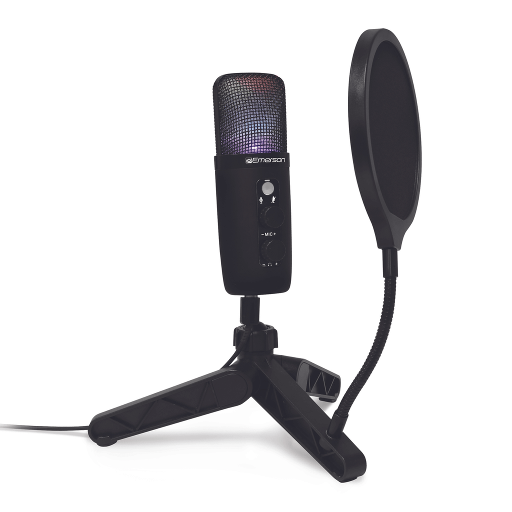 USB Gaming and Streaming Condenser Microphone