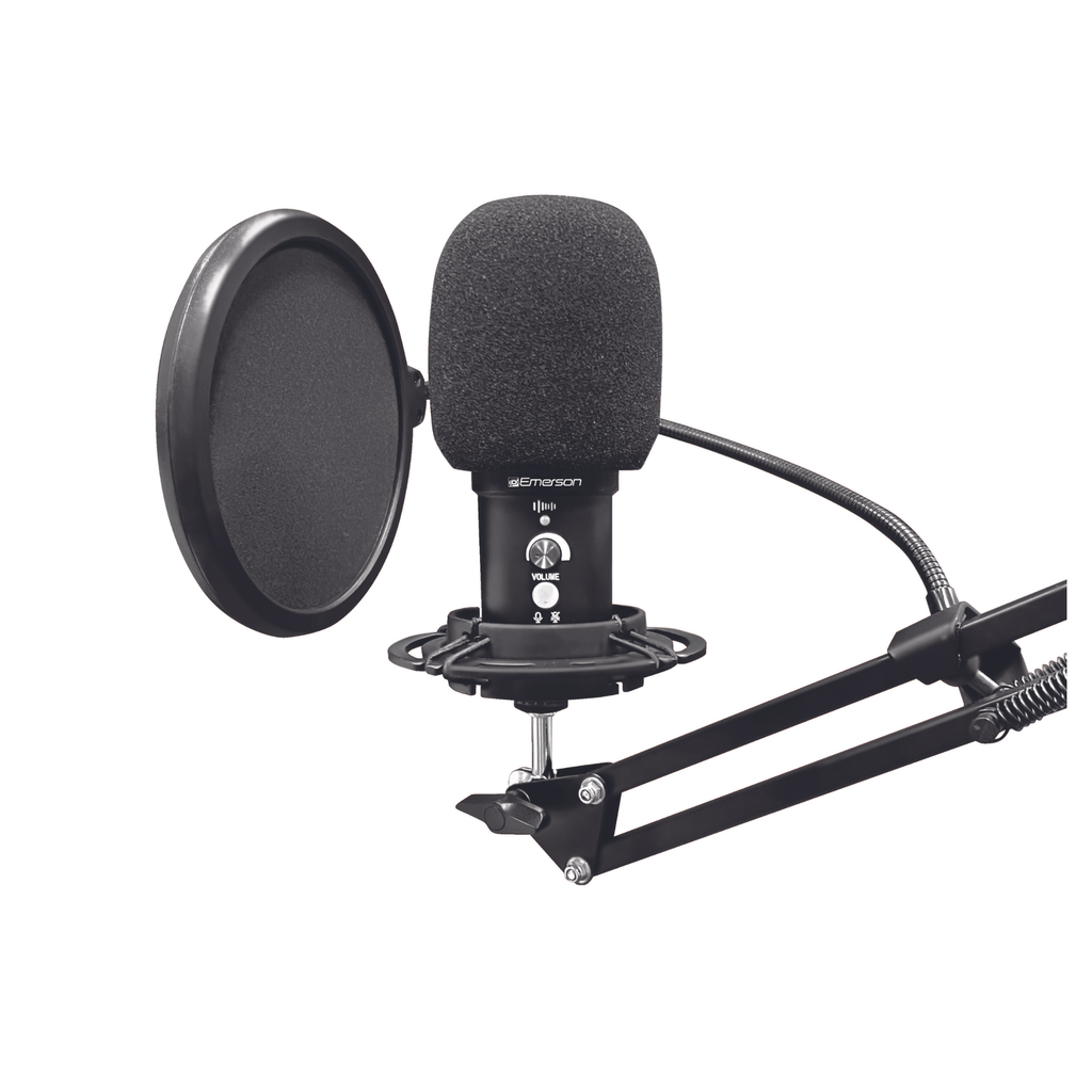 USB Gaming and Streaming Condenser Microphone